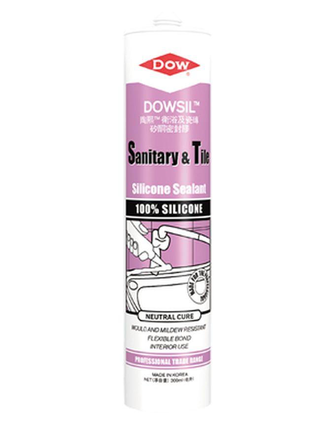 DOWSIL™ Sanitary & Tile 衛浴磁磚防霉專用矽酮密封膠